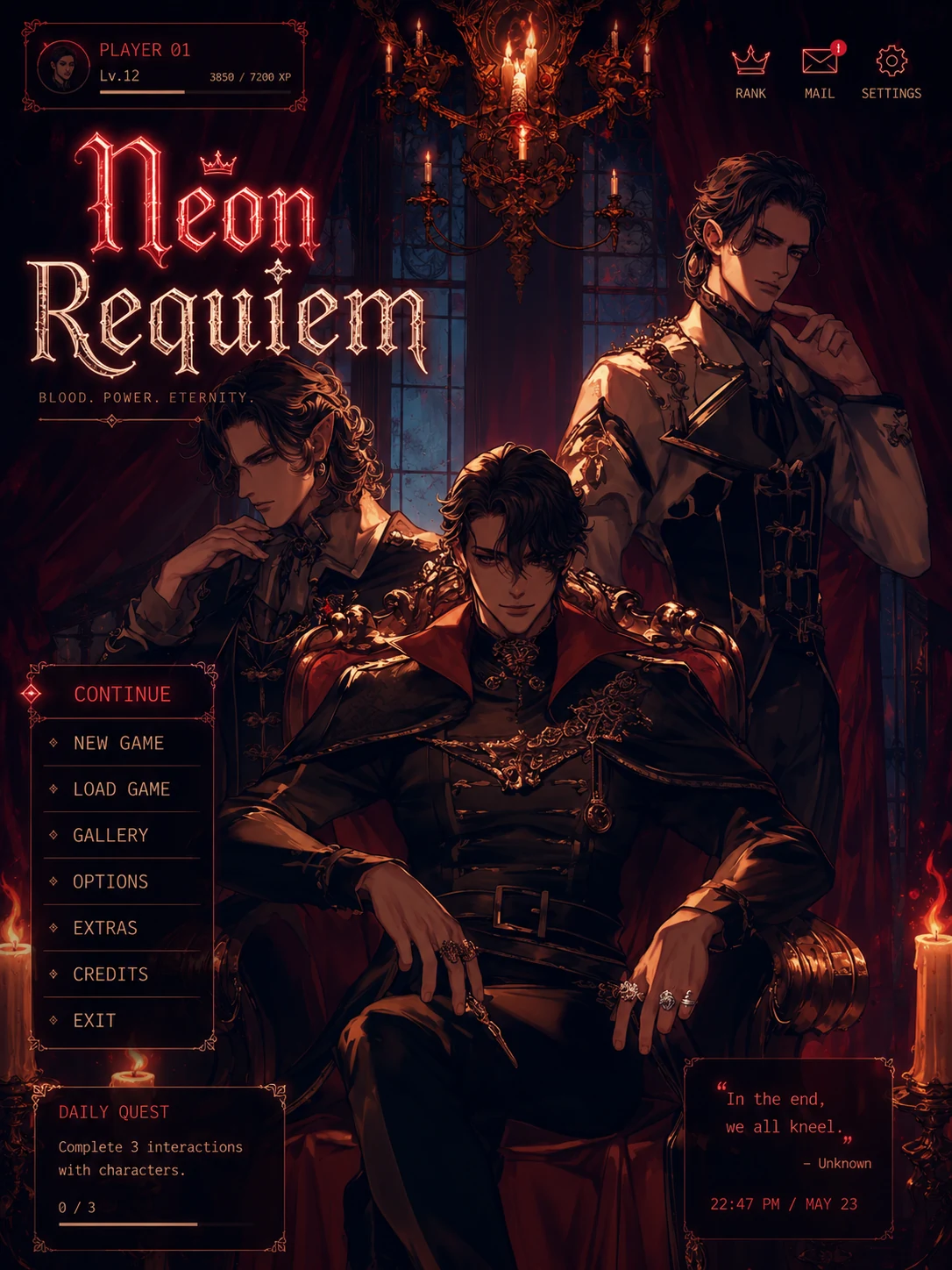 Neon Requiem cover